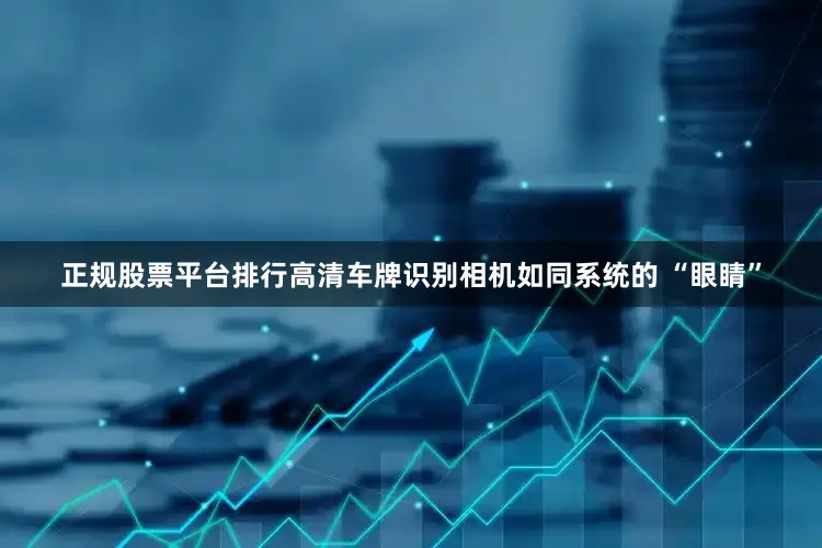 正规股票平台排行高清车牌识别相机如同系统的 “眼睛”